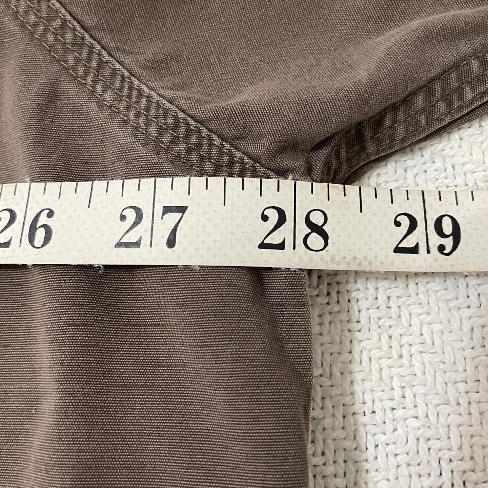 Carhartt Work Shirt Olive Green Button Down Shirt/Shacket 100% Cotton XXL Men’s - Picture 9 of 14